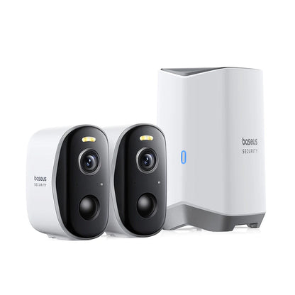 Baseus N1 Surveillance Camera, Wi-Fi, 2K, IP67, Outdoor, Set of 2 pieces A00061900113-01