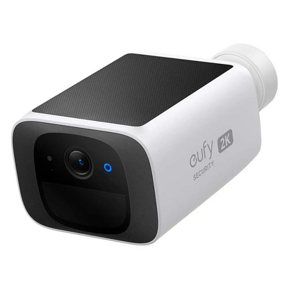 Caméra de Surveillance Eufy SoloCam S220, Wi-Fi, 2K, IP67, Panneau Solaire, Extérieur T8134321