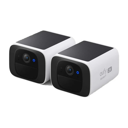 Caméra de Surveillance Eufy SoloCam S220, Wi-Fi, 2K, IP67, Panneau Solaire, Extérieur T8134321