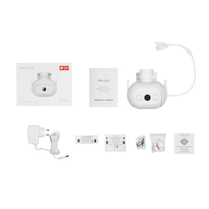 Caméra de surveillance iMILAB EC5, Wi-Fi, 2K, IP66, extérieur CMSXJ55A CMSXJ55A