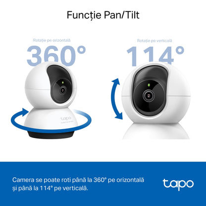 Caméra de surveillance TP-LINK Tapo C220, Wi-Fi, 2K, intérieur 