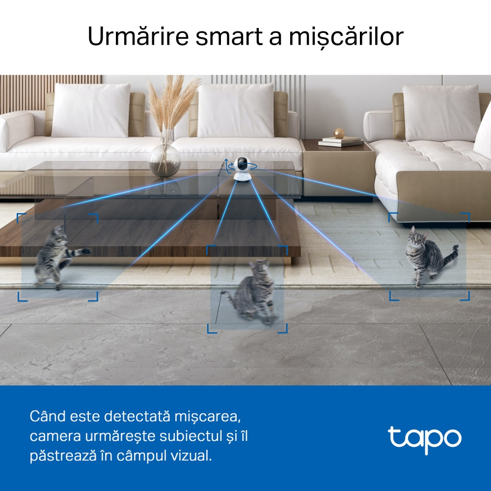 Caméra de surveillance TP-LINK Tapo C220, Wi-Fi, 2K, intérieur 