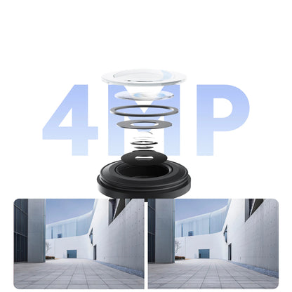 Caméra de Surveillance Xiaomi CW500 Dual, Wi-Fi, 2.5K, IP66, Extérieur BHR9402EU