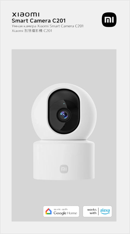 Caméra de Surveillance Xiaomi C201, Wi-Fi, 1080P, Intérieur BHR08NBGL