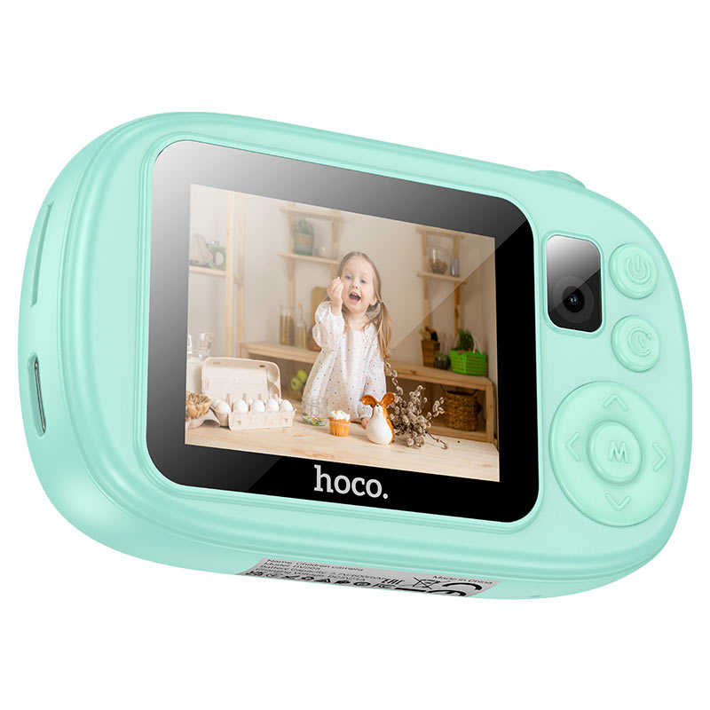 Appareil Photo Numérique HOCO DV205 Kids, 720P, 1MP, Bleu