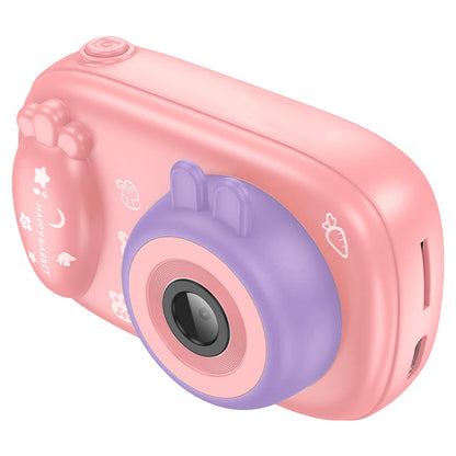 Caméra Numérique HOCO DV205 Kids, 720P, 1MP, Rose