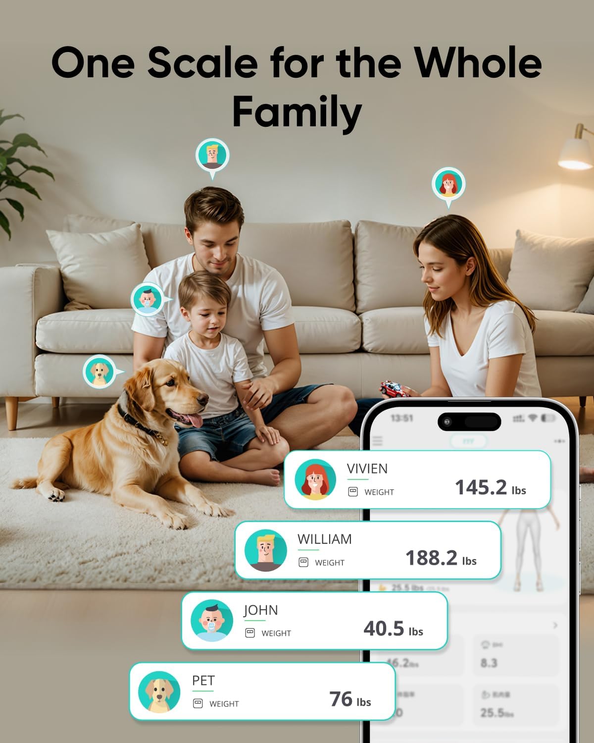Balance numérique Eufy Smart Scale C20, Noir T9130011