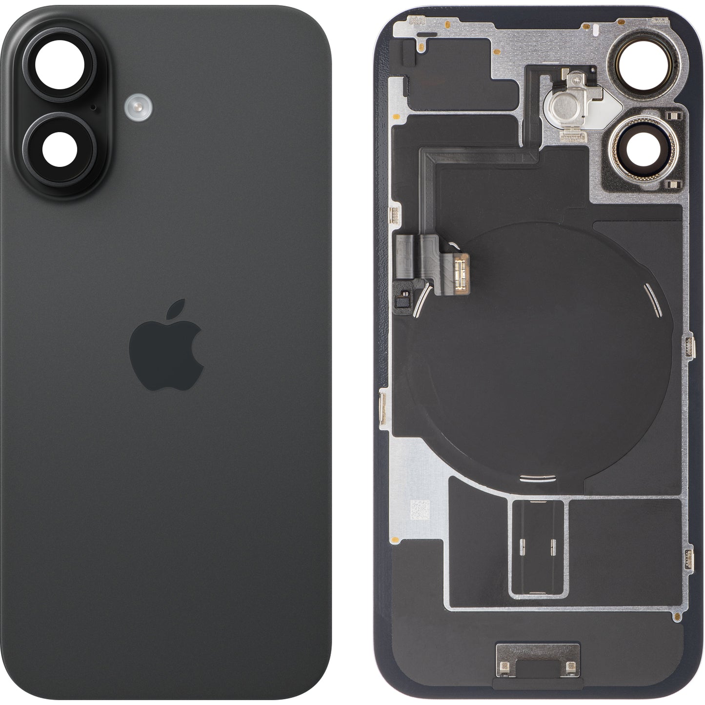 Couvercle de Batterie Apple iPhone 16, Noir, Échange