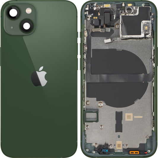 Couvercle de Batterie Apple iPhone 13, Avec Boîtier Central, Vert, Swap