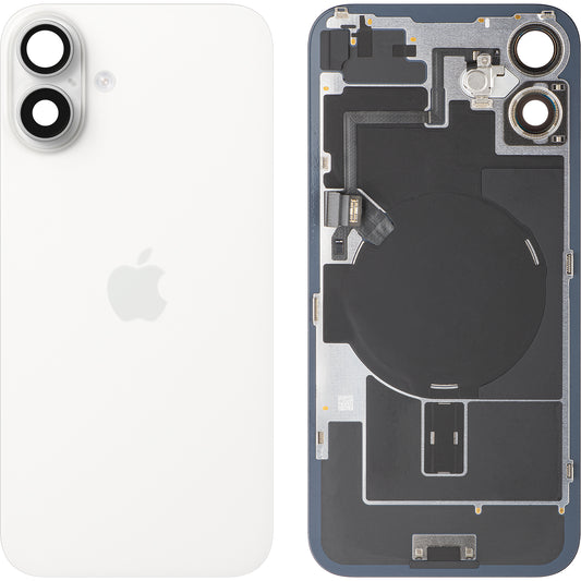 Apple iPhone 16 Plus Battery Cover, White, Swap