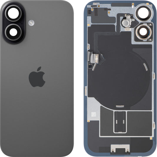 Apple iPhone 17 Battery Cover, Black, Premium Swap