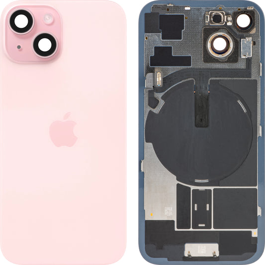 Apple iPhone 15 Battery Cover, Pink, Swap