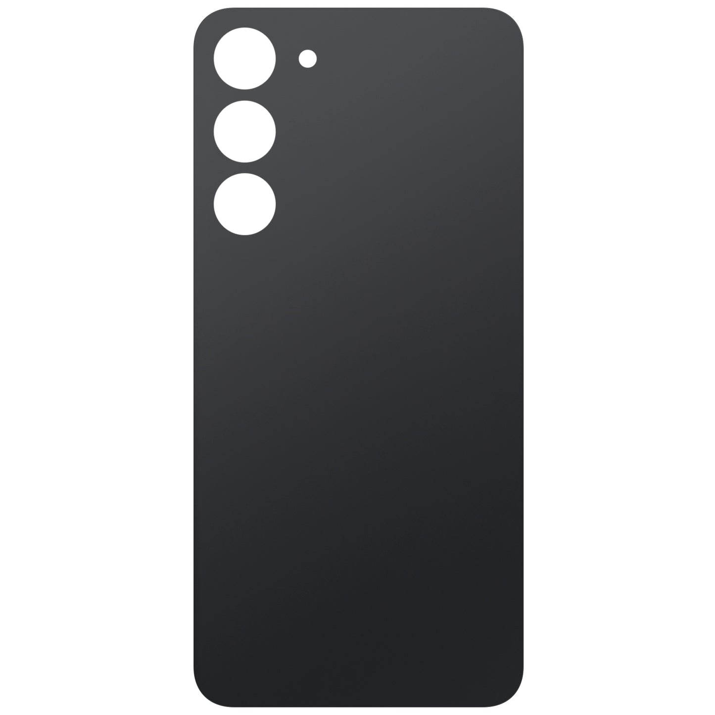 Cache Batterie compatible avec Samsung Galaxy S23+ S916, Noir