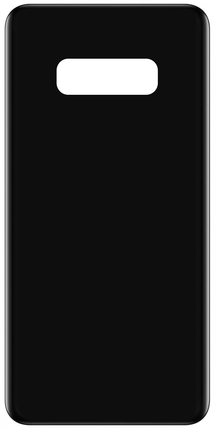 Couvercle de batterie compatible avec Samsung Galaxy S10e G970, Noir