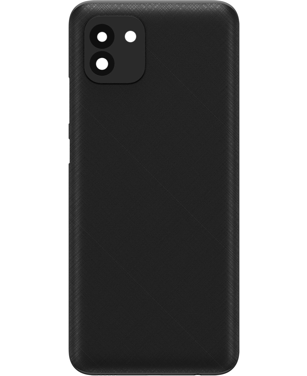 Couvercle de batterie compatible avec Samsung Galaxy A03 A035, Version F, Noir