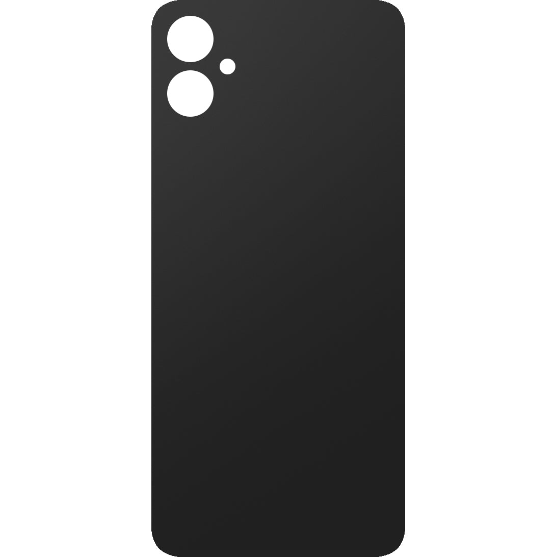 Cache Batterie compatible avec Samsung Galaxy A05 A055, Noir