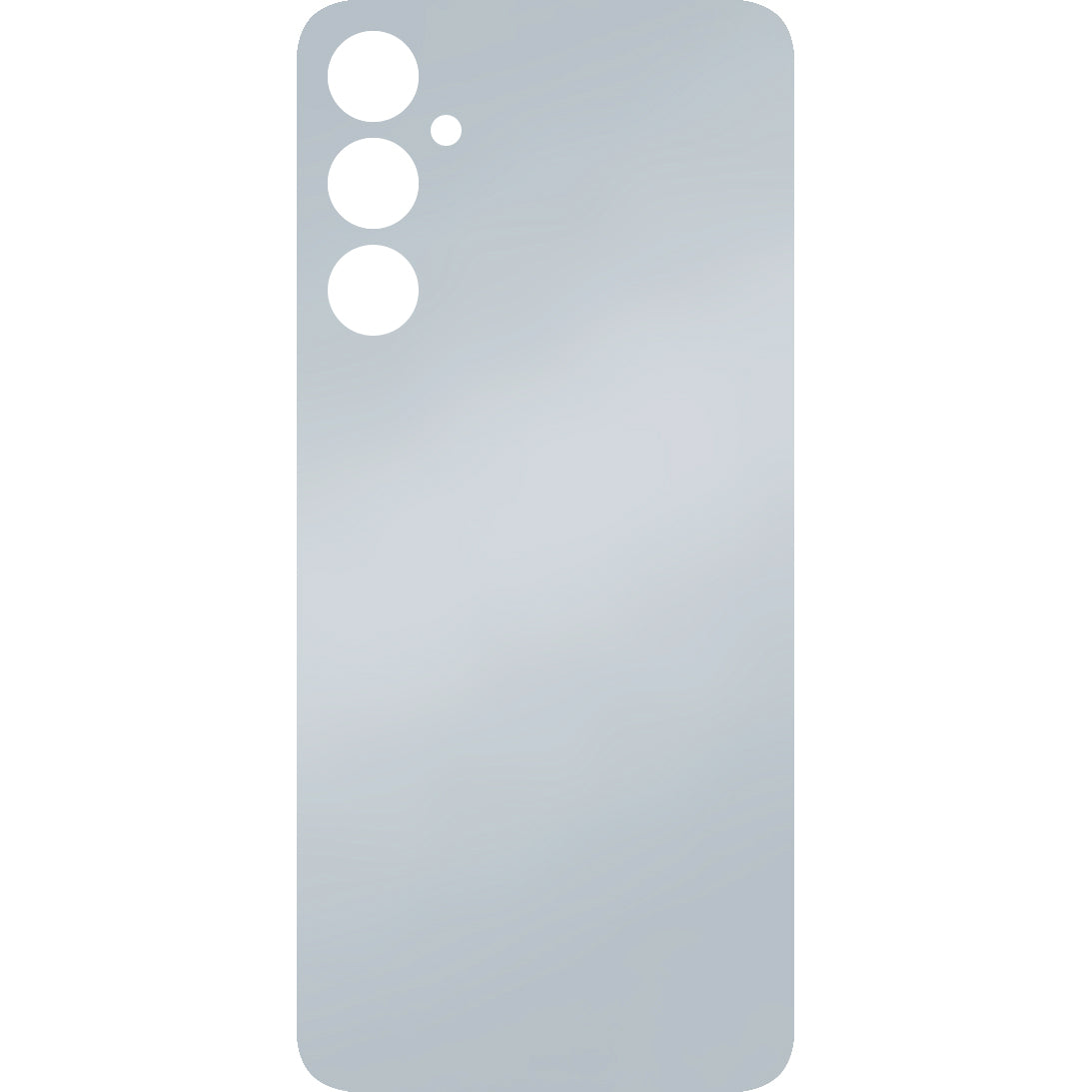Couvercle de batterie compatible avec Samsung Galaxy A05s A057, Argent