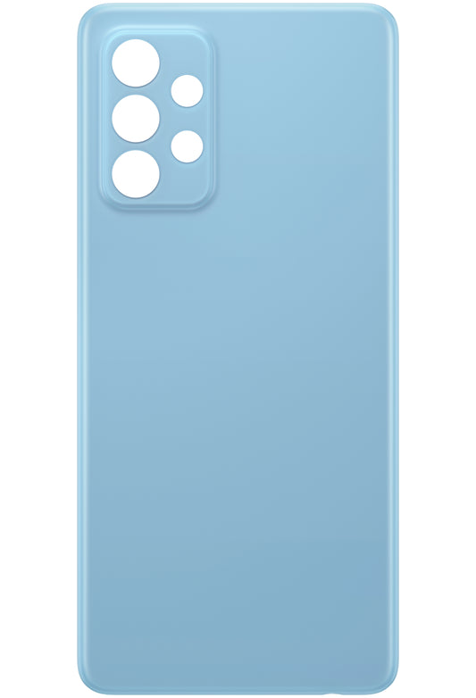 Cache Batterie compatible avec Samsung Galaxy A72 A725, Bleu