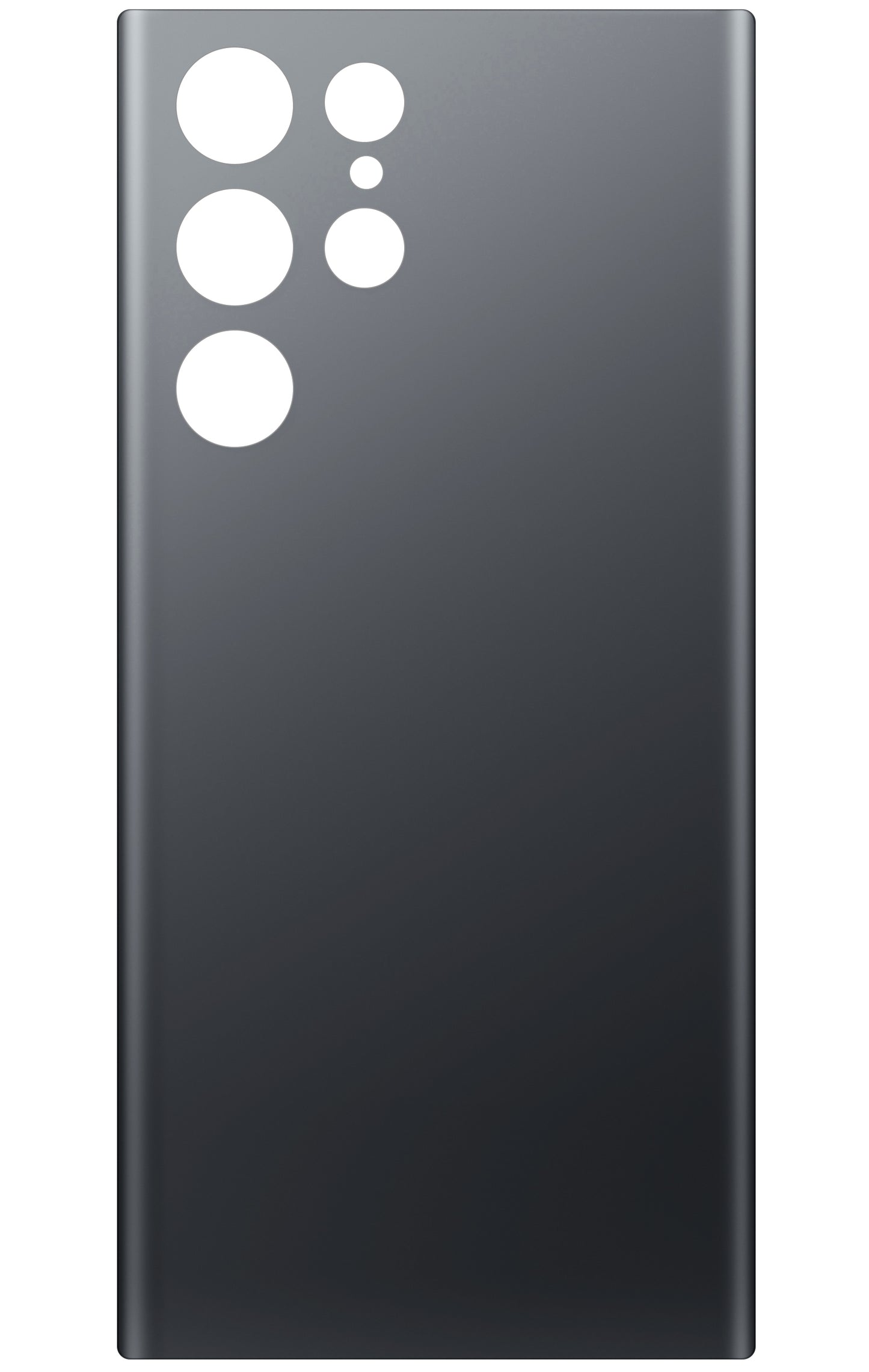 Couvercle de batterie compatible avec Samsung Galaxy S22 Ultra 5G S908, Gris