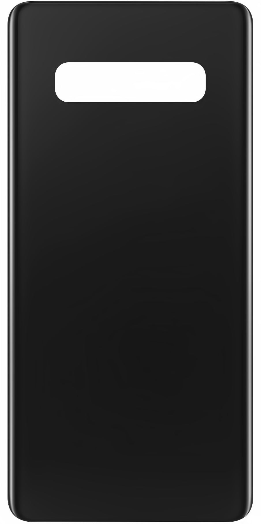 Cache Batterie compatible avec Samsung Galaxy S10+ G975, Noir (Prism Black)