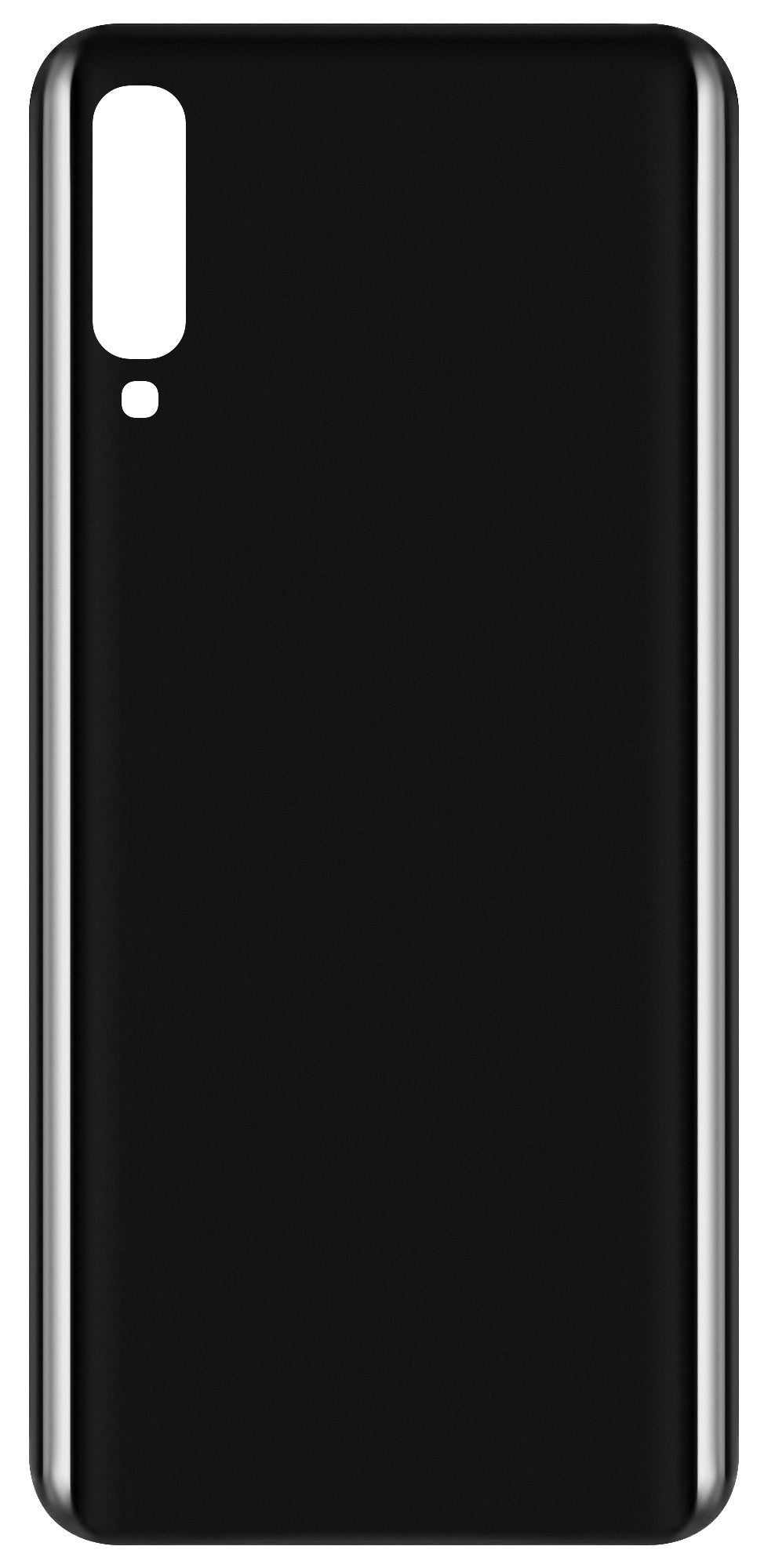 Cache Batterie compatible avec Samsung Galaxy A50 A505, Noir