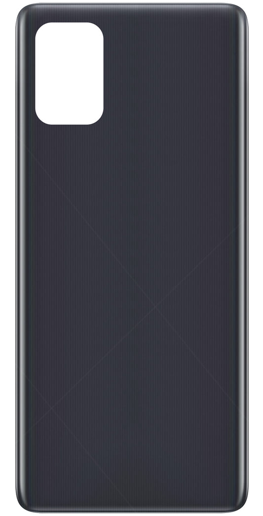 Couvercle de batterie compatible avec Samsung Galaxy A71 A715, Noir