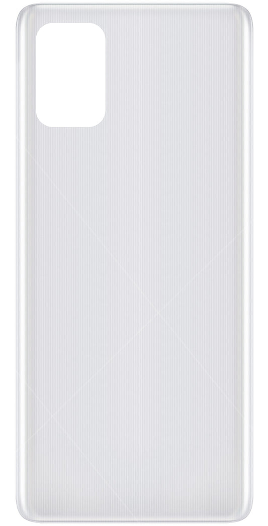 Couvercle de batterie compatible avec Samsung Galaxy A71 A715, Argenté