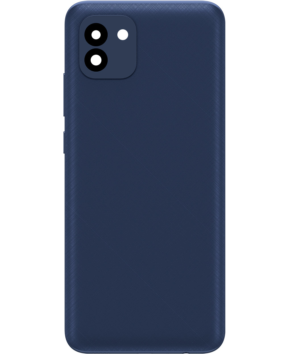 Cache Batterie compatible avec Samsung Galaxy A03 A035, Version F, Bleu