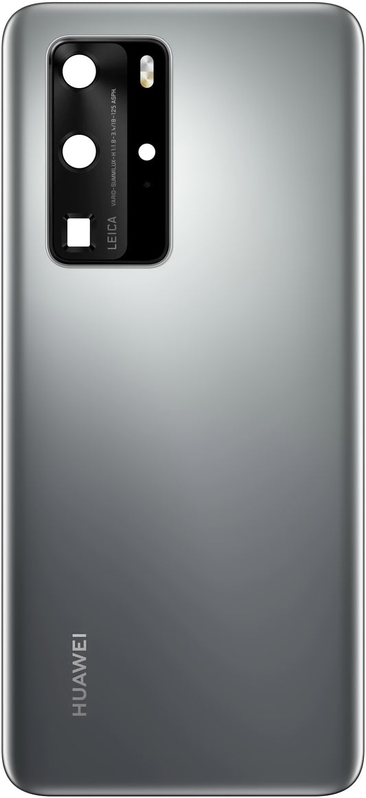 Cache Batterie Huawei P40 Pro, Argent (Silver Frost), Échange