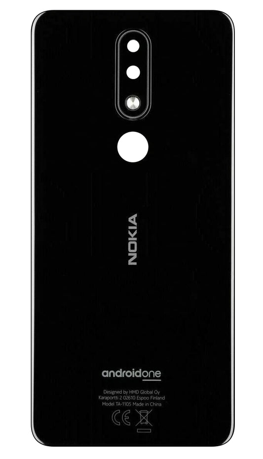 Cache Batterie Nokia 5.1 Plus, Noir, Échange