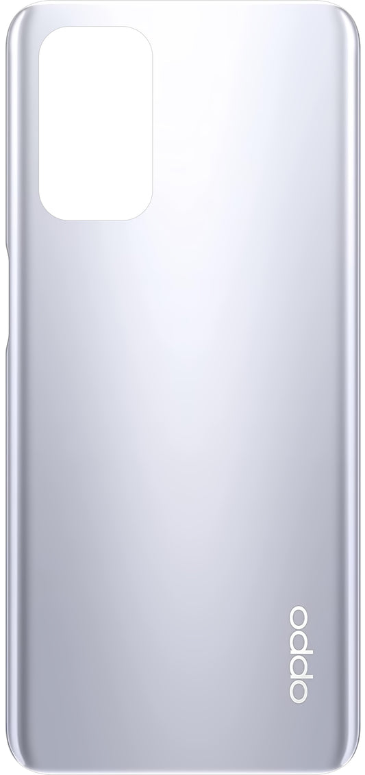 Couvercle de batterie Oppo A74 5G / A54 5G, Silver (Space Silver), Service Pack 3202378 