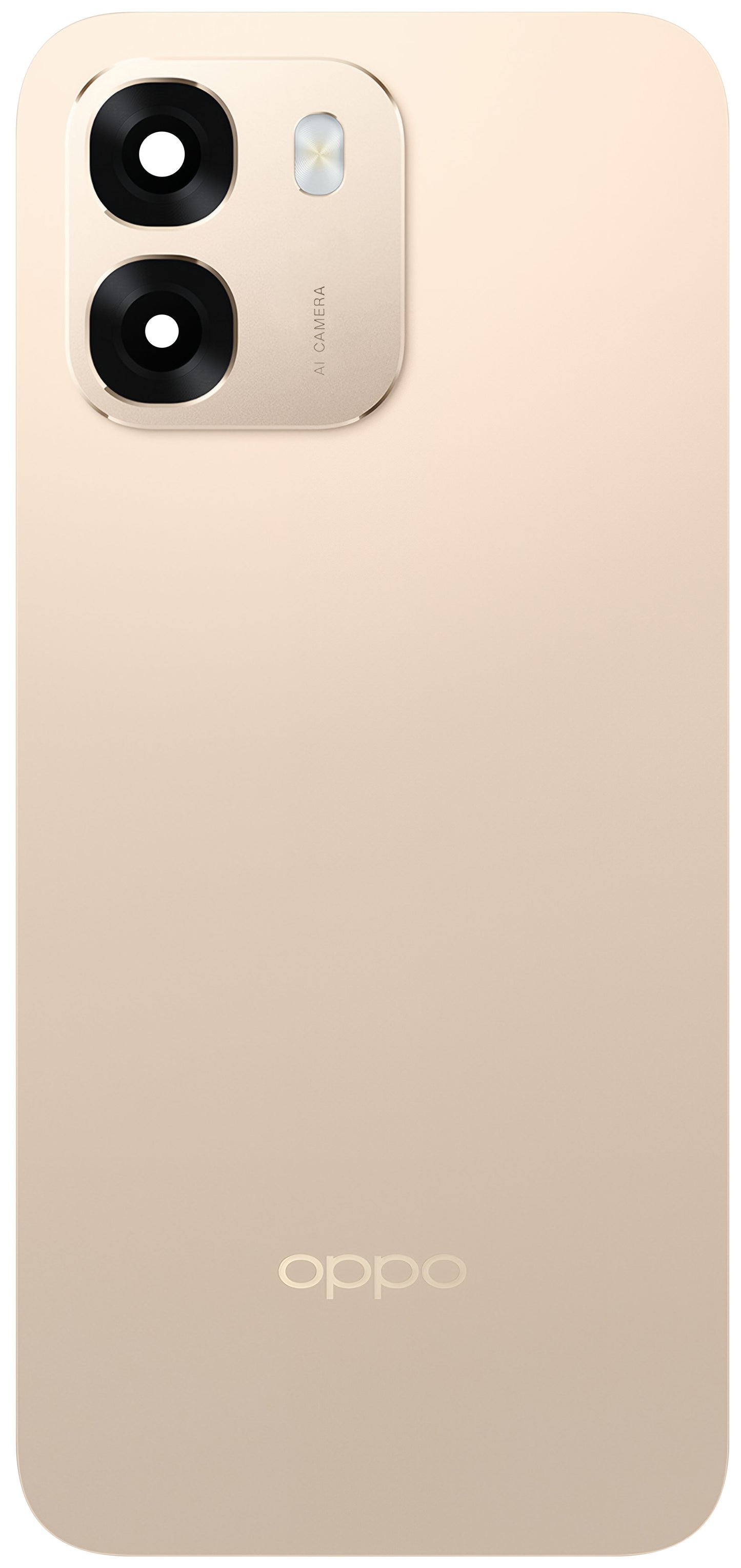 Oppo A6 4G Battery Cover, Gold (Aurora Gold), Service Pack 621033000852