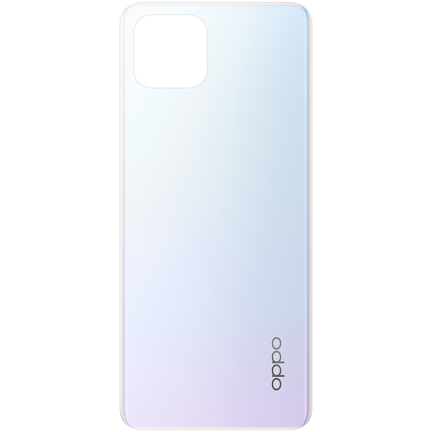 Couvercle de batterie Oppo A92s, blanc 