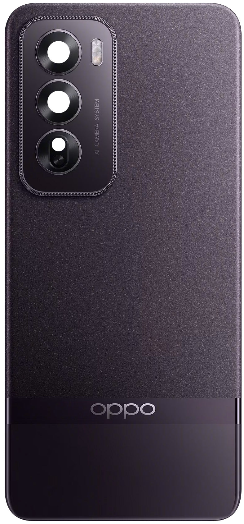 Couvercle de batterie Oppo Reno12 Pro, Noir (Space Brown), Service Pack 621033000286