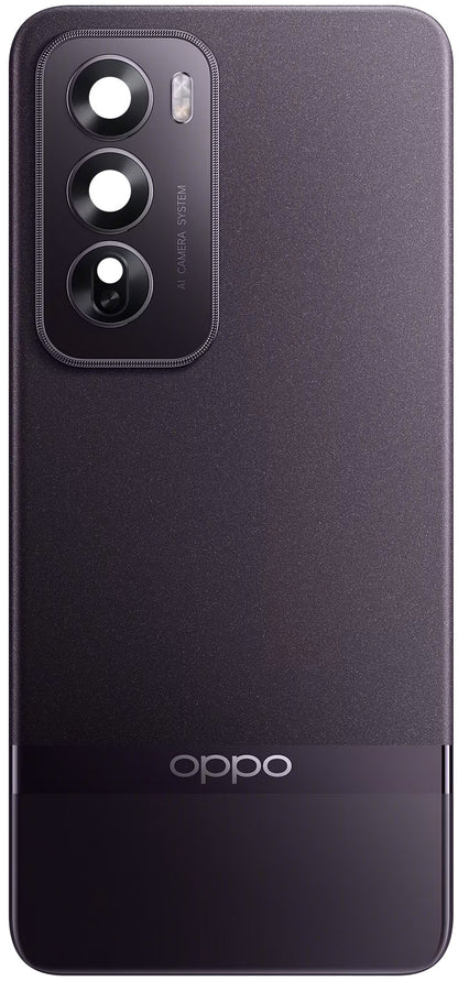 Couvercle de batterie Oppo Reno12 Pro, Noir (Space Brown), Service Pack 621033000286