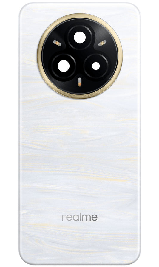 Couvercle de Batterie Realme 14 Pro+, Blanc (Pearl White), Service Pack 621033000452