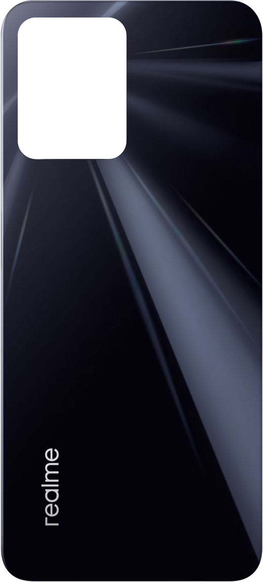 Couvercle de Batterie Realme C35, Noir (Glowing Black), Pack de Service 4710671