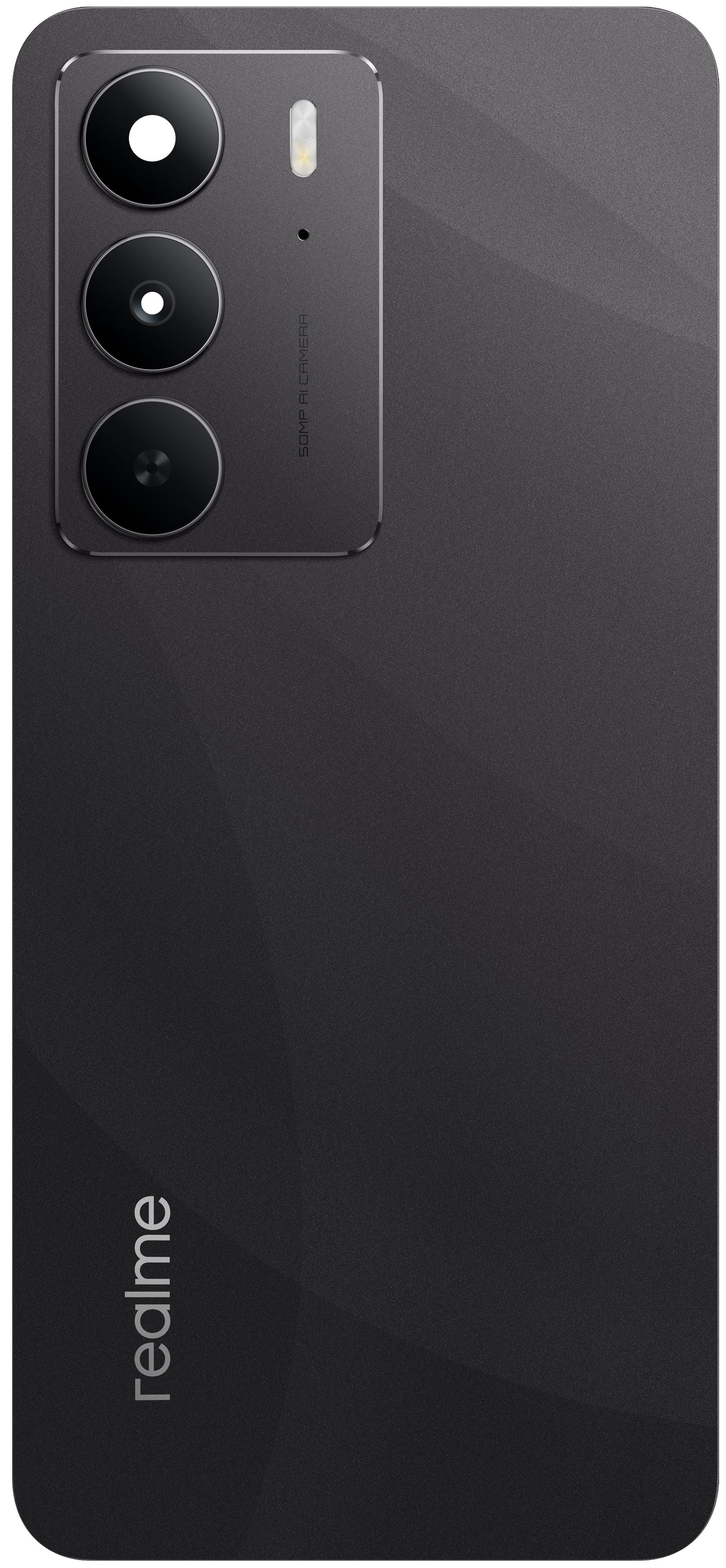 Realme C75 Battery Cover, Black (Storm Black), Service Pack 621033000438