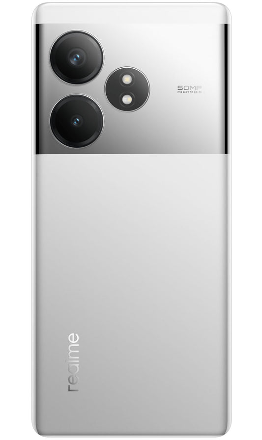 Couvercle de Batterie Realme GT 6T, Argenté (Fluid Silver), Service Pack 621033000296