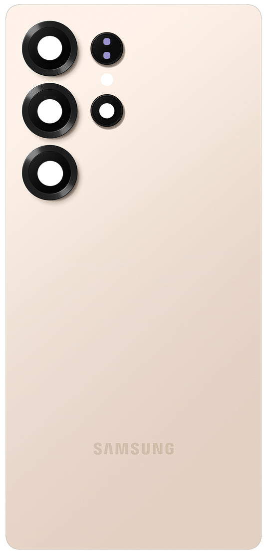 Capot de Batterie Samsung Galaxy S25 Ultra S938, Rose Doré (Titanium Pink Gold), Service Pack GH82-36353F