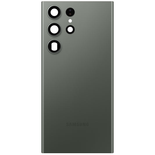 Couvercle de Batterie Samsung Galaxy S23 Ultra S918, Vert, Service Pack GH82-30400C