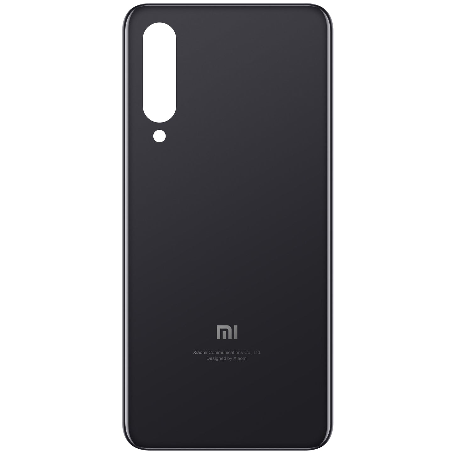 Xiaomi Mi 9 Couvercle de batterie, Noir (Piano Black), Service Pack 554044440000A7 