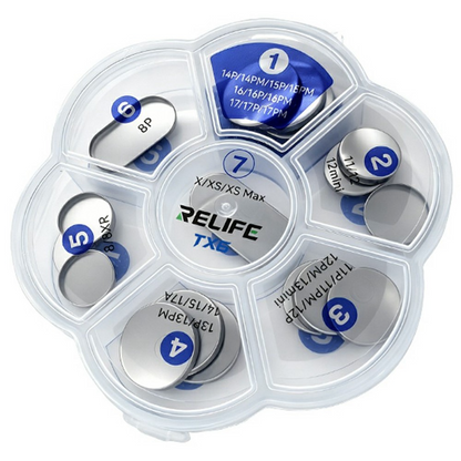 Capuchon de Protection pour Objectif de Caméra Téléphone Relife TX6 pour Apple iPhone 8 - 17 Series