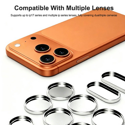 Capuchon de Protection pour Objectif de Caméra Téléphone Relife TX6 pour Apple iPhone 8 - 17 Series