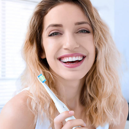 Tête de rechange SDD2 pour brosse à dents électrique Bitvae D2, lot de 4 pièces, blanc