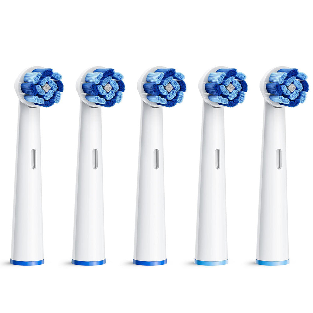 Tête de rechange SDR2 pour Brosse à Dents Électrique Bitvae R2, Lot de 5 pièces, Blanc