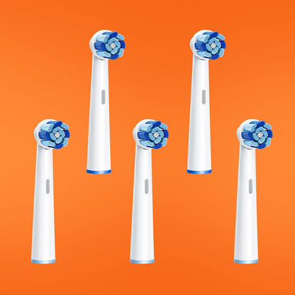 Tête de rechange SDR2 pour Brosse à Dents Électrique Bitvae R2, Lot de 5 pièces, Blanc