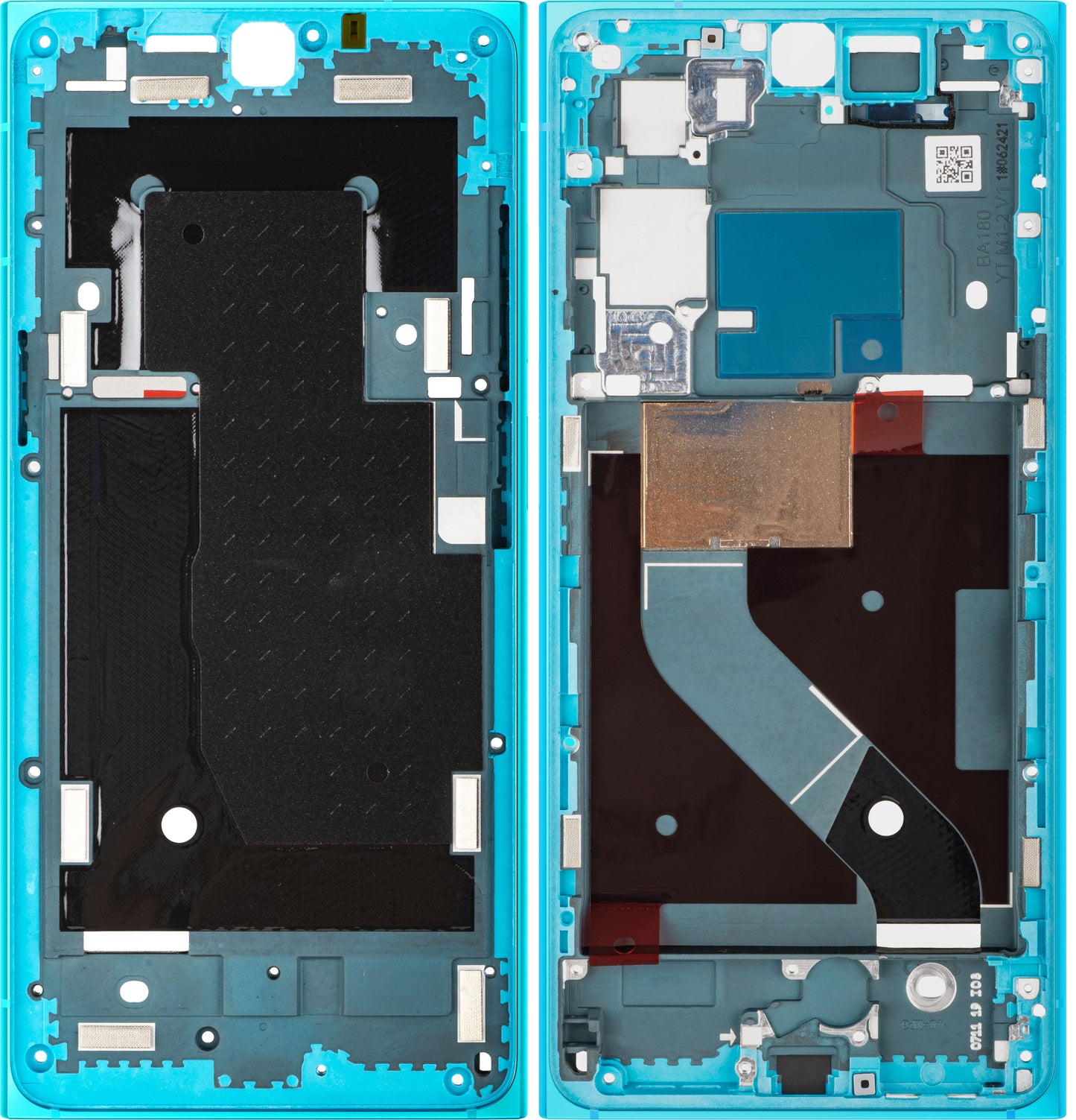 Coque centrale HMD Skyline, Bleue (Topaze Bleue), Pack de service HQ25201007GY0