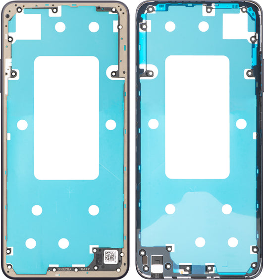 Coque centrale Oppo A5 4G, Violet (Midnight Purple), Pack de service 612118001140