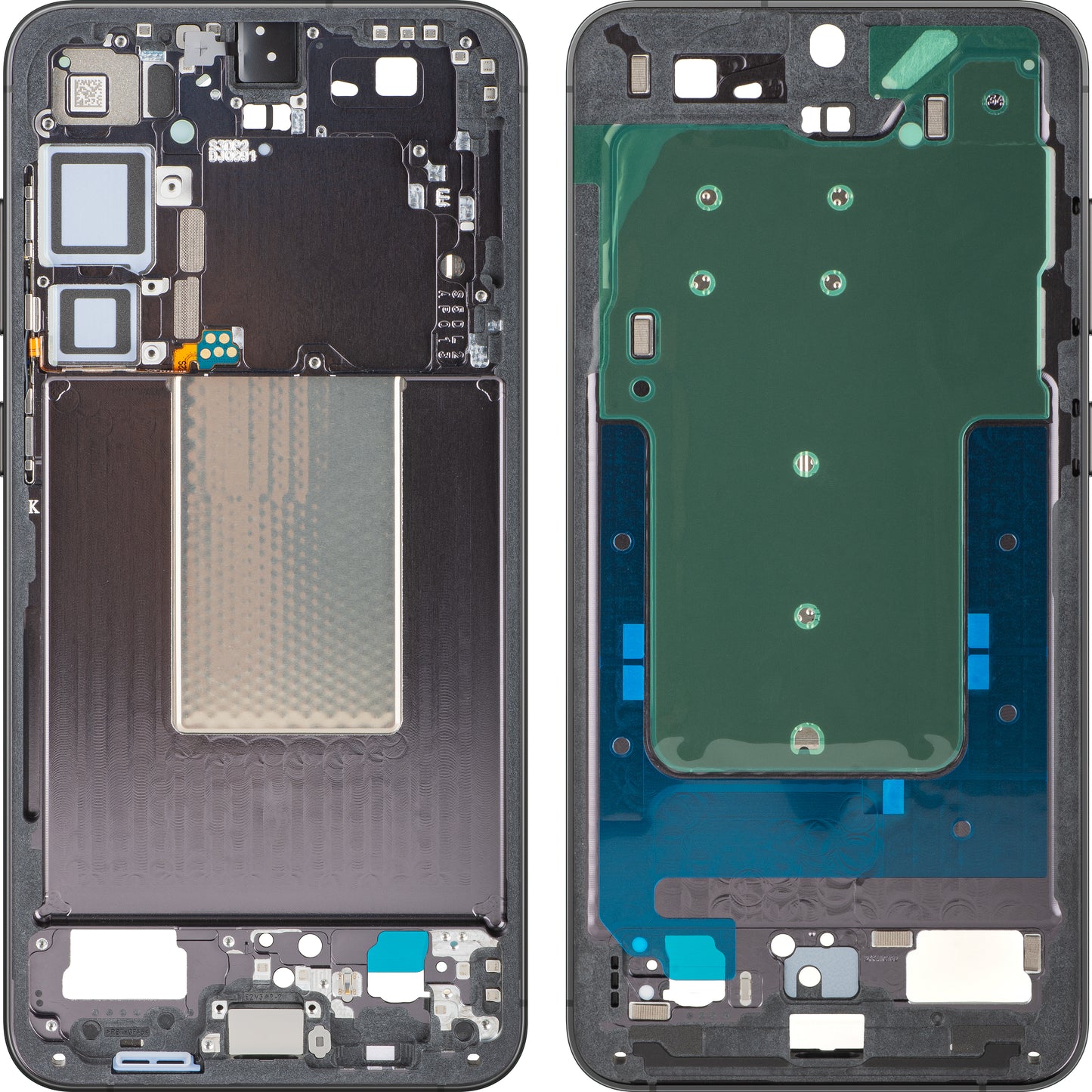Coque Centrale Samsung Galaxy S24+ S926, Noire (Onyx Black), Service Pack GH82-33413A
